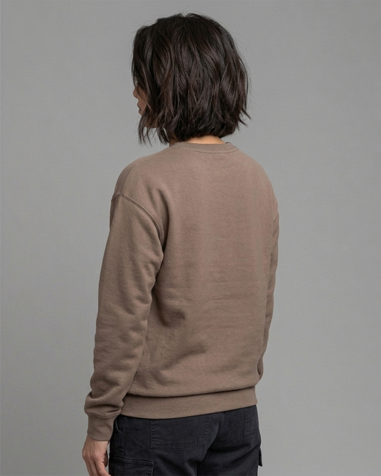 Jesus Loves You Crewneck - Espresso
