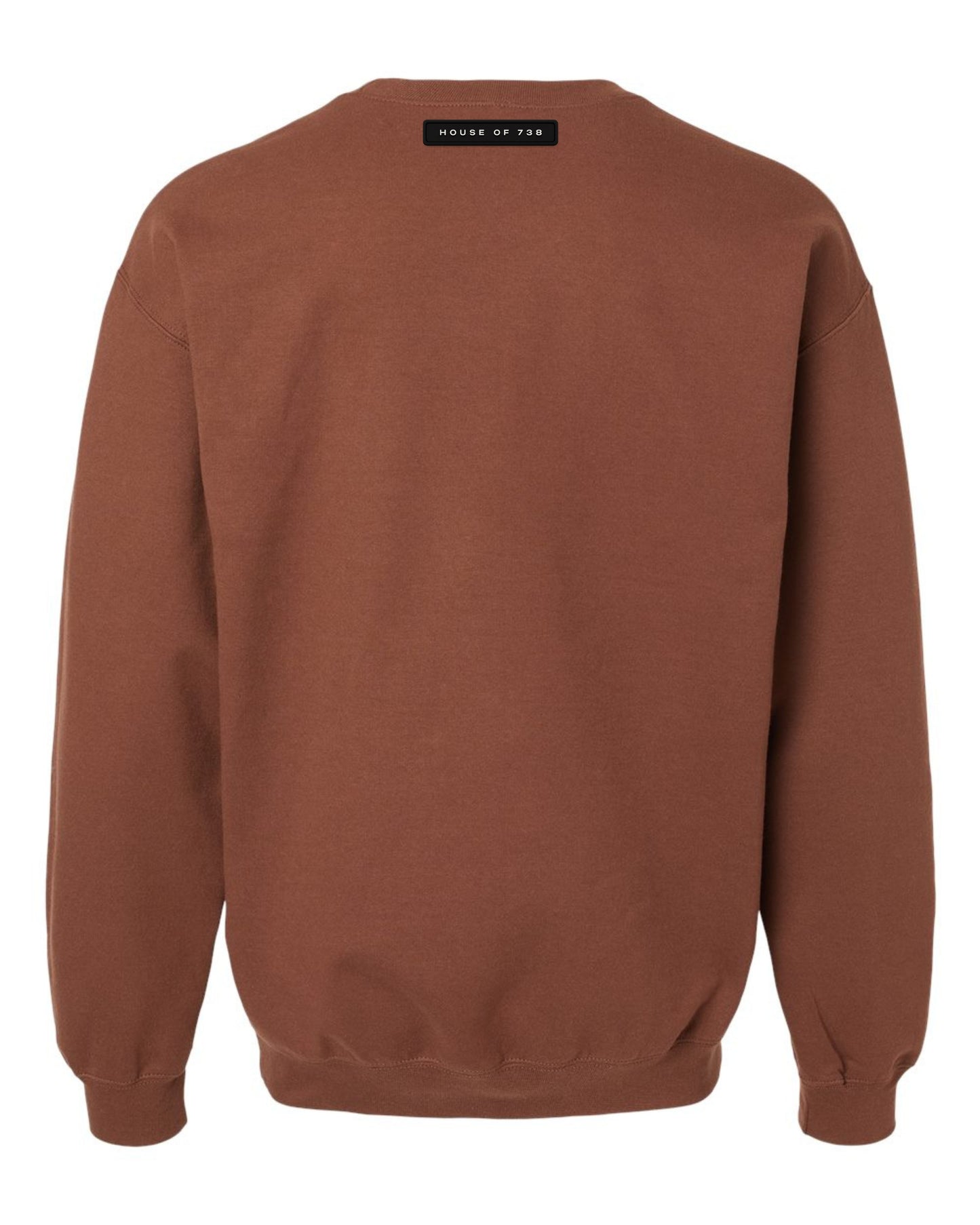 Brown Sweaters With White Print