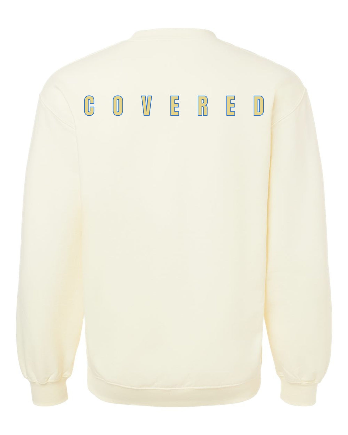Classic OffWhite Sweatshirt With Sand Print