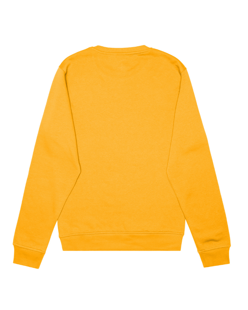 Yellow Sweatshirt with Camel Print