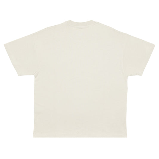 CHSN Lifestyle Super Heavyweight Oversized Premium Tee-Oatmeal