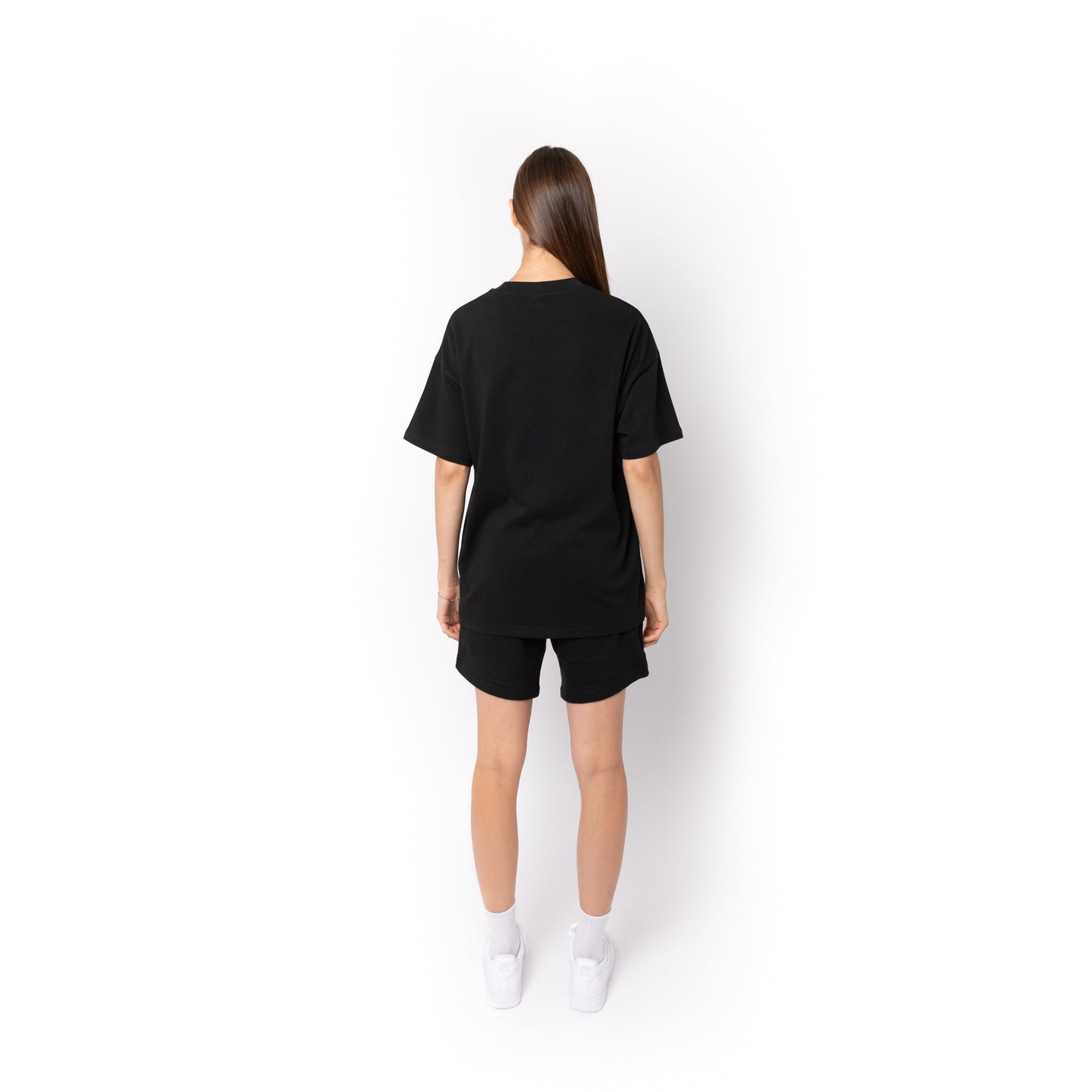 SUPER HEAVY OVERSIZED BLACK TEE - 738 Collection