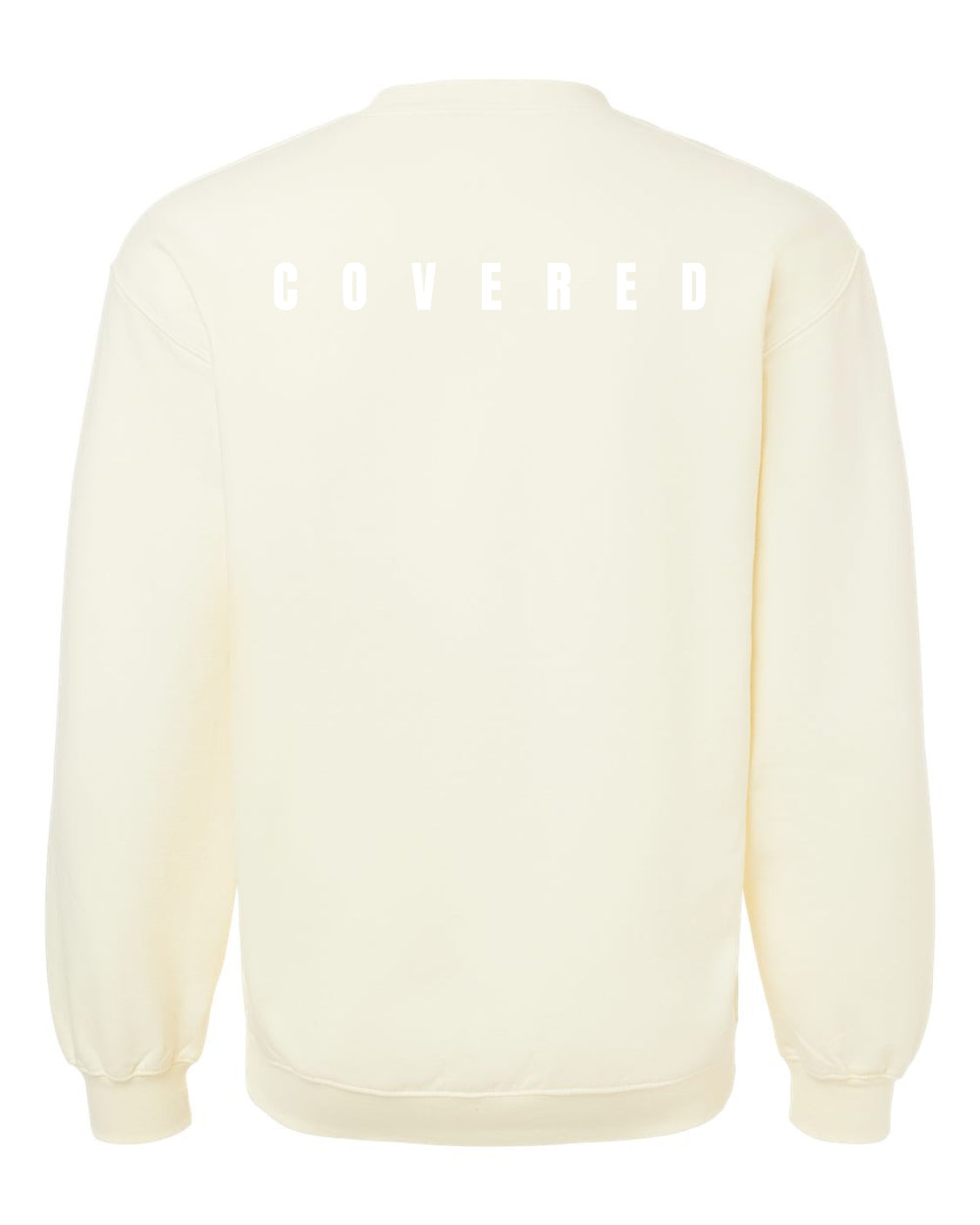 Classic OffWhite Sweatshirt With White Print