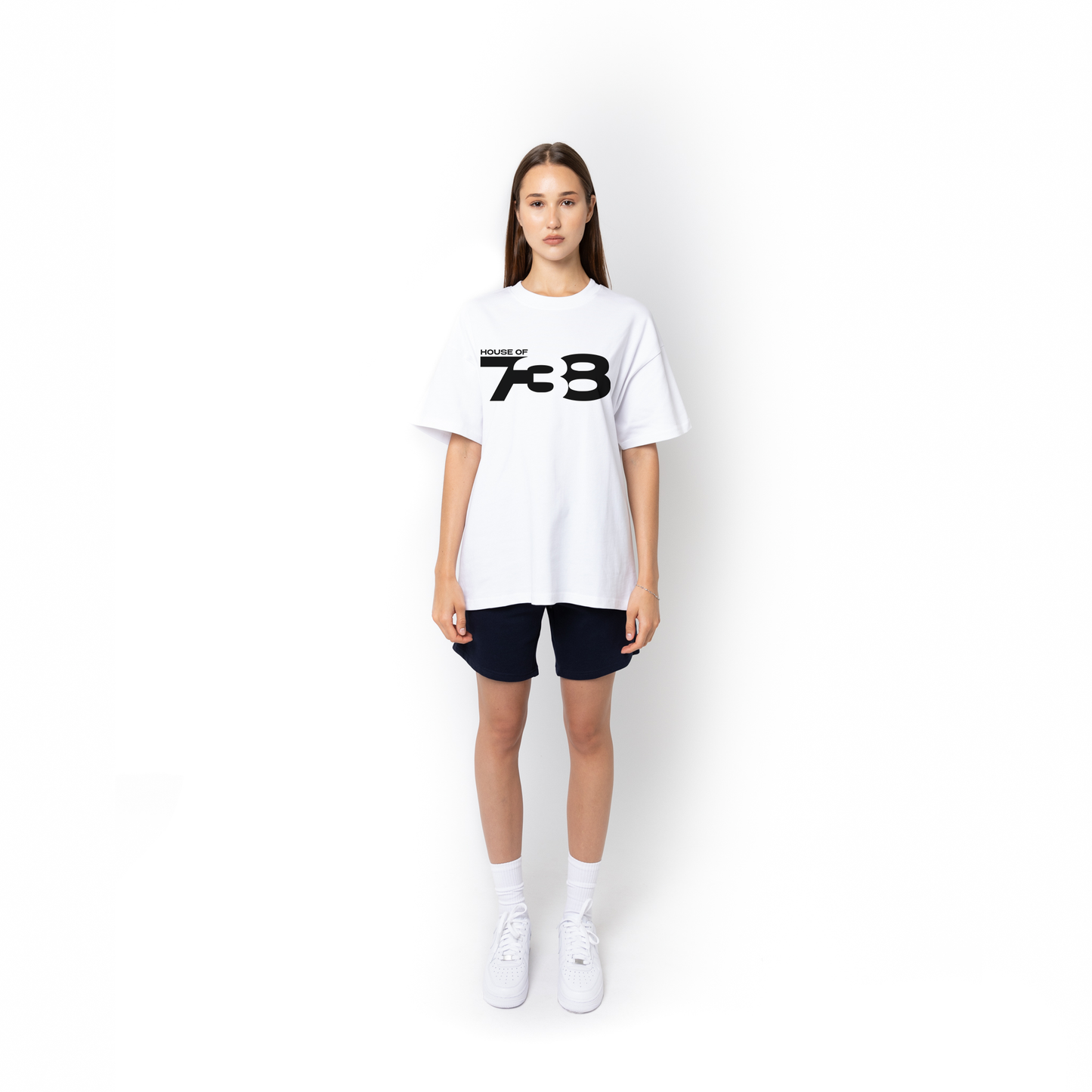 WHITE WITH BLACK PRINT - 738 Collections