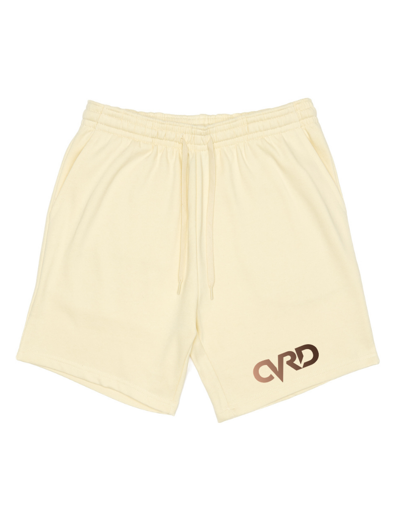 IVORY WITH BROWN PRINT