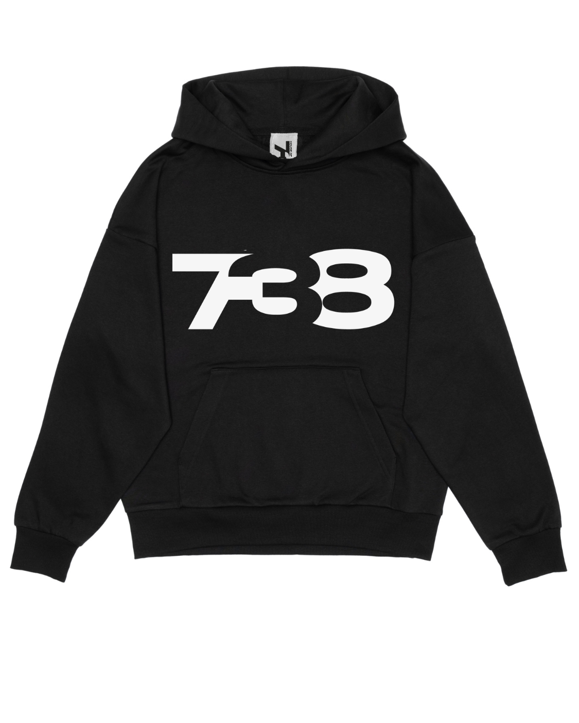 738 URBAN ESSENTIAL DROPPED SHOULDER PREMIUM HOODIE