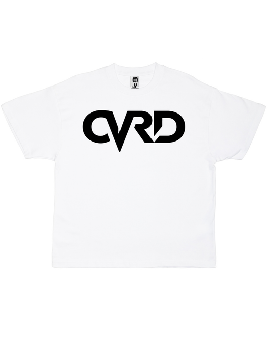 WHITE WITH BLACK PRINT