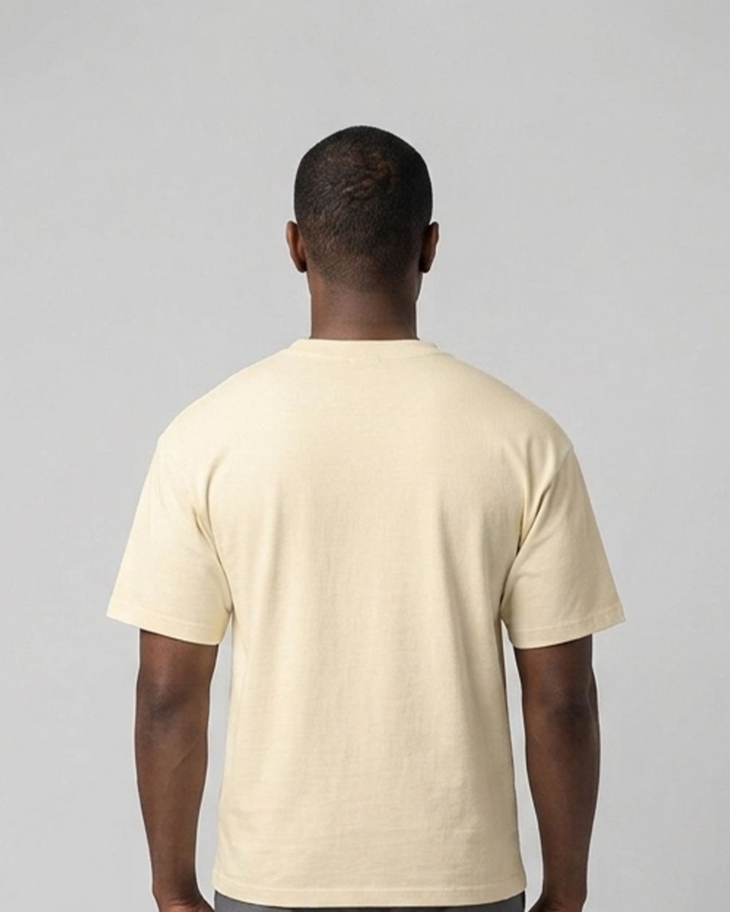 CHSN Lifestyle Super Heavyweight Oversized Premium Tee-Ivory