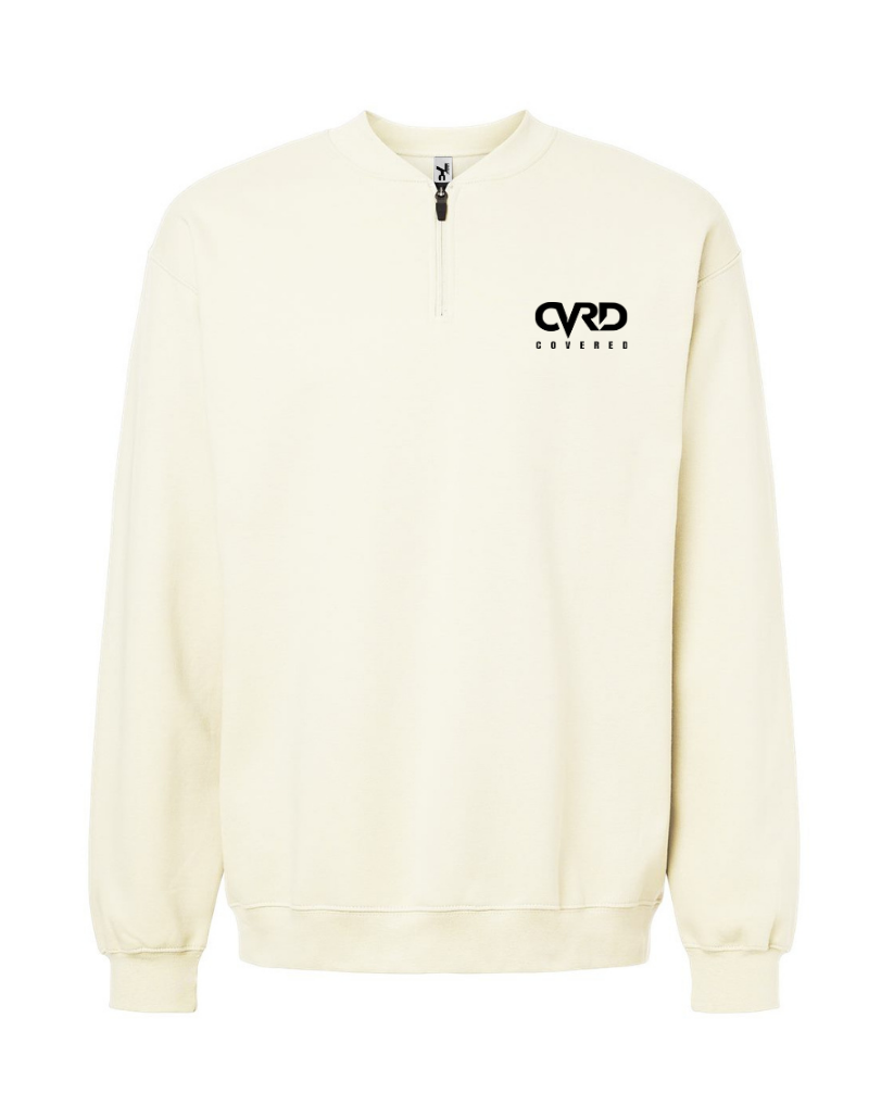 SKIN HALF ZIPPED SWEATER AND PENT WITH BLACK PRINT