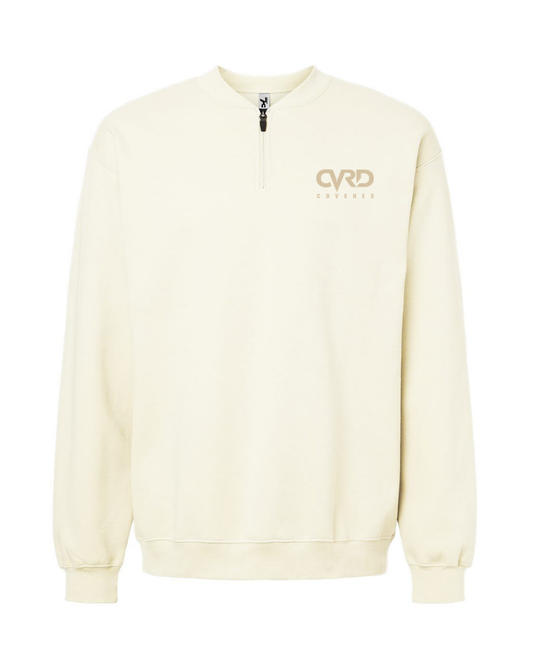 SKIN HALF ZIPPED SWEATER AND PENT WITH CAMEL PRINT