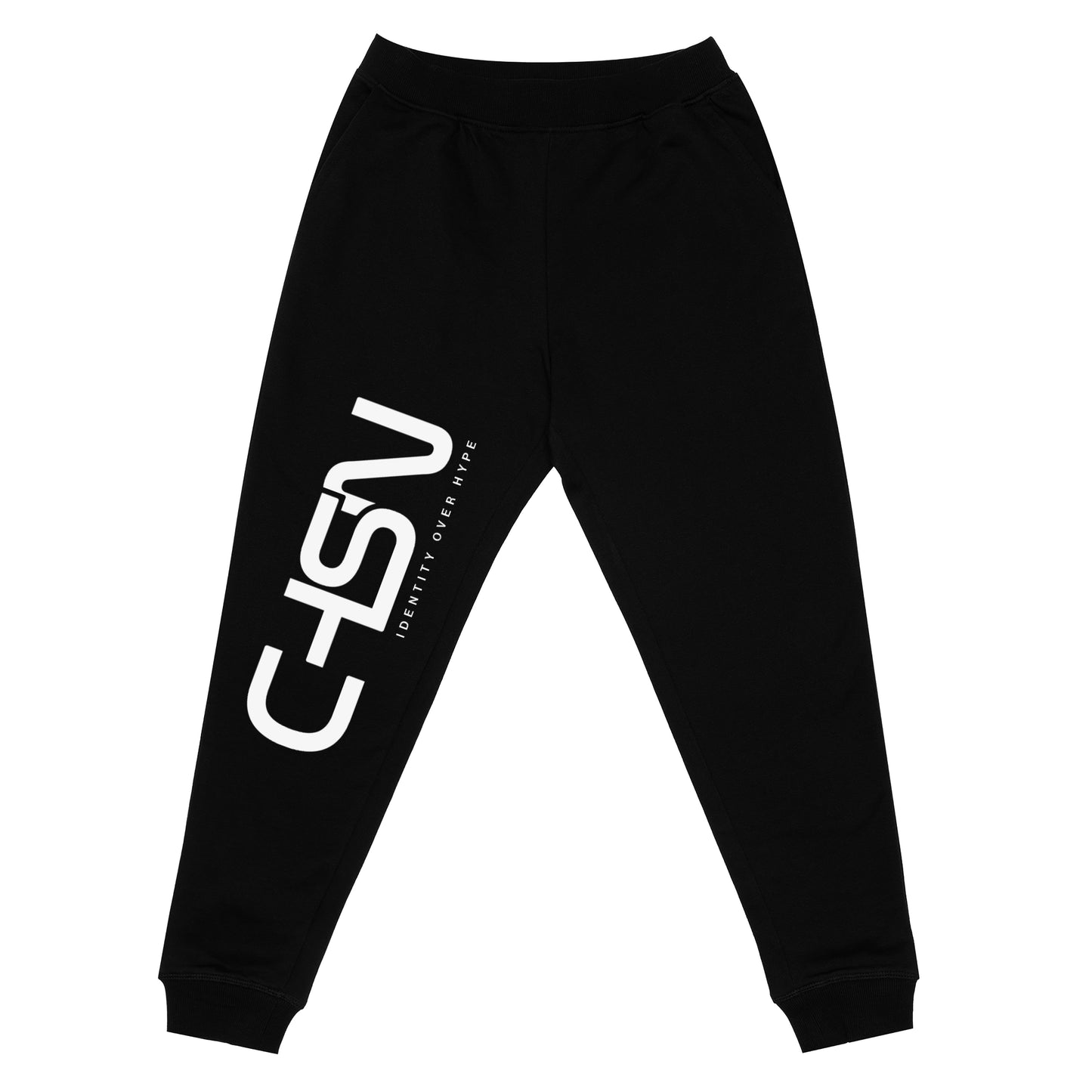 BLACK JOGGER WITH CHSN PRINNT