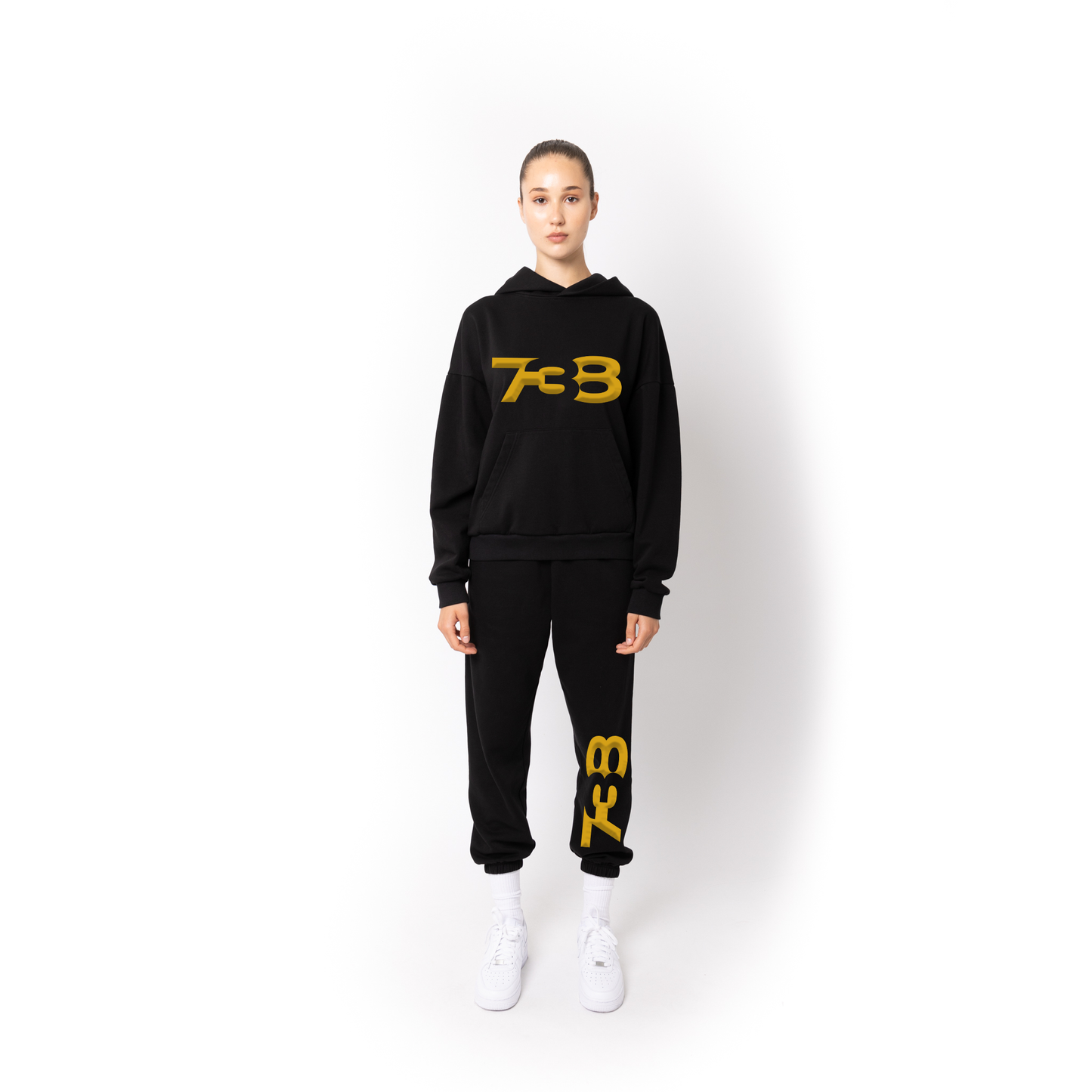 738 HORIZON WIDE LEG SWEATPANTS GOLD