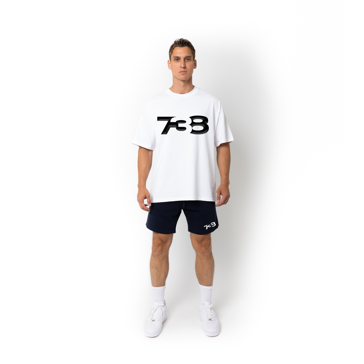 Lifestyle Premium 7" Sweat shorts - Navy Blue - 738