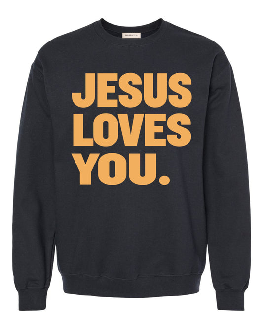 Black Sweaters With Yellow Print