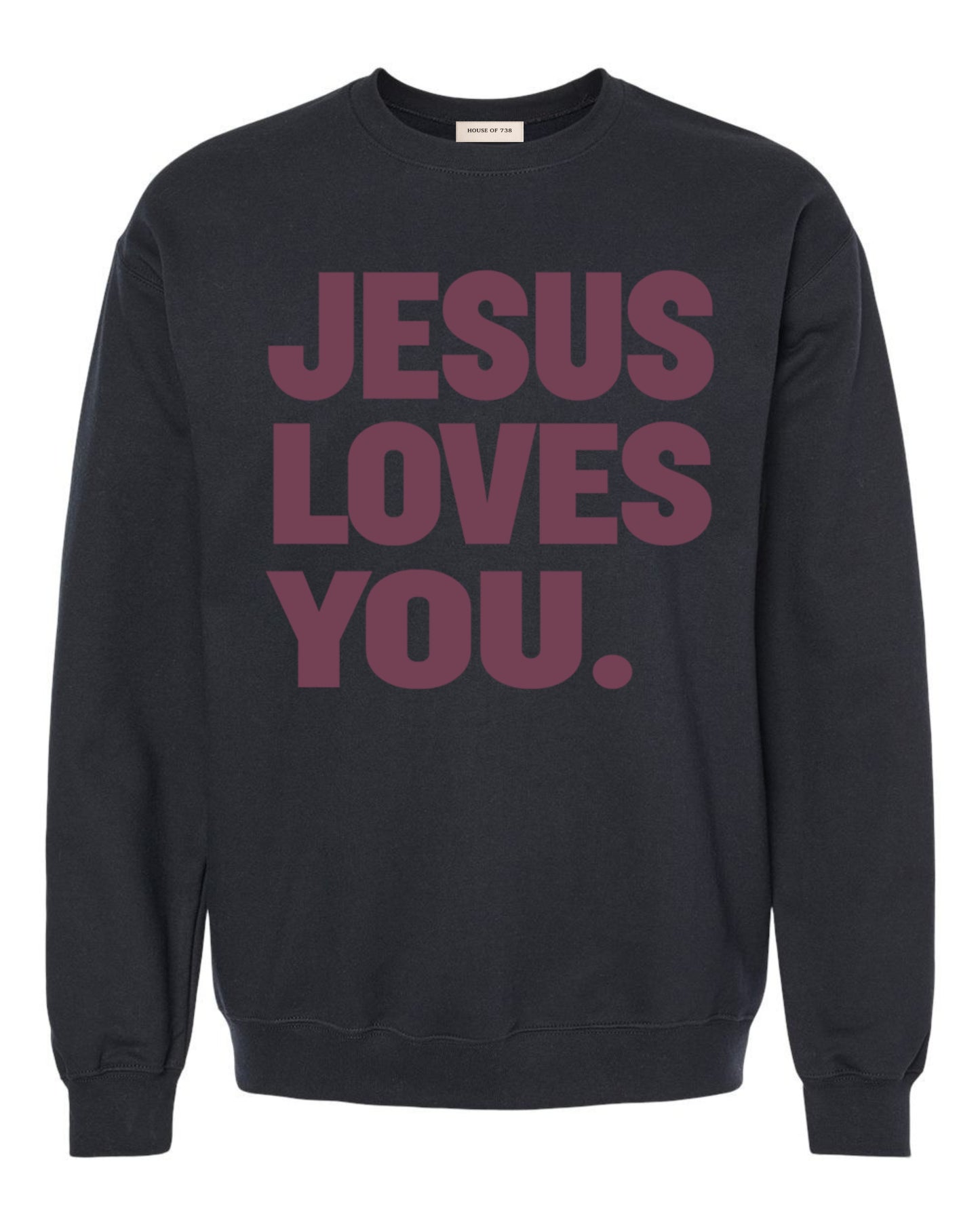 Black Sweaters With Purple Print