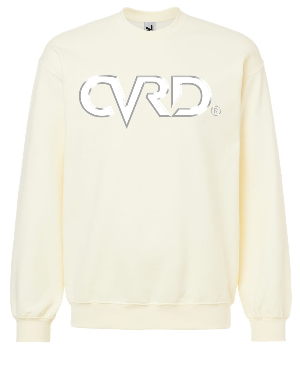 Classic OffWhite Sweatshirt With White Print