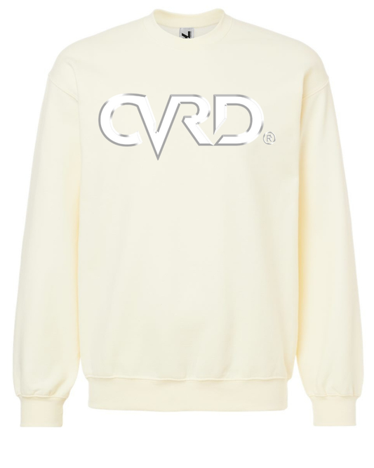 Classic OffWhite Sweatshirt With White Print