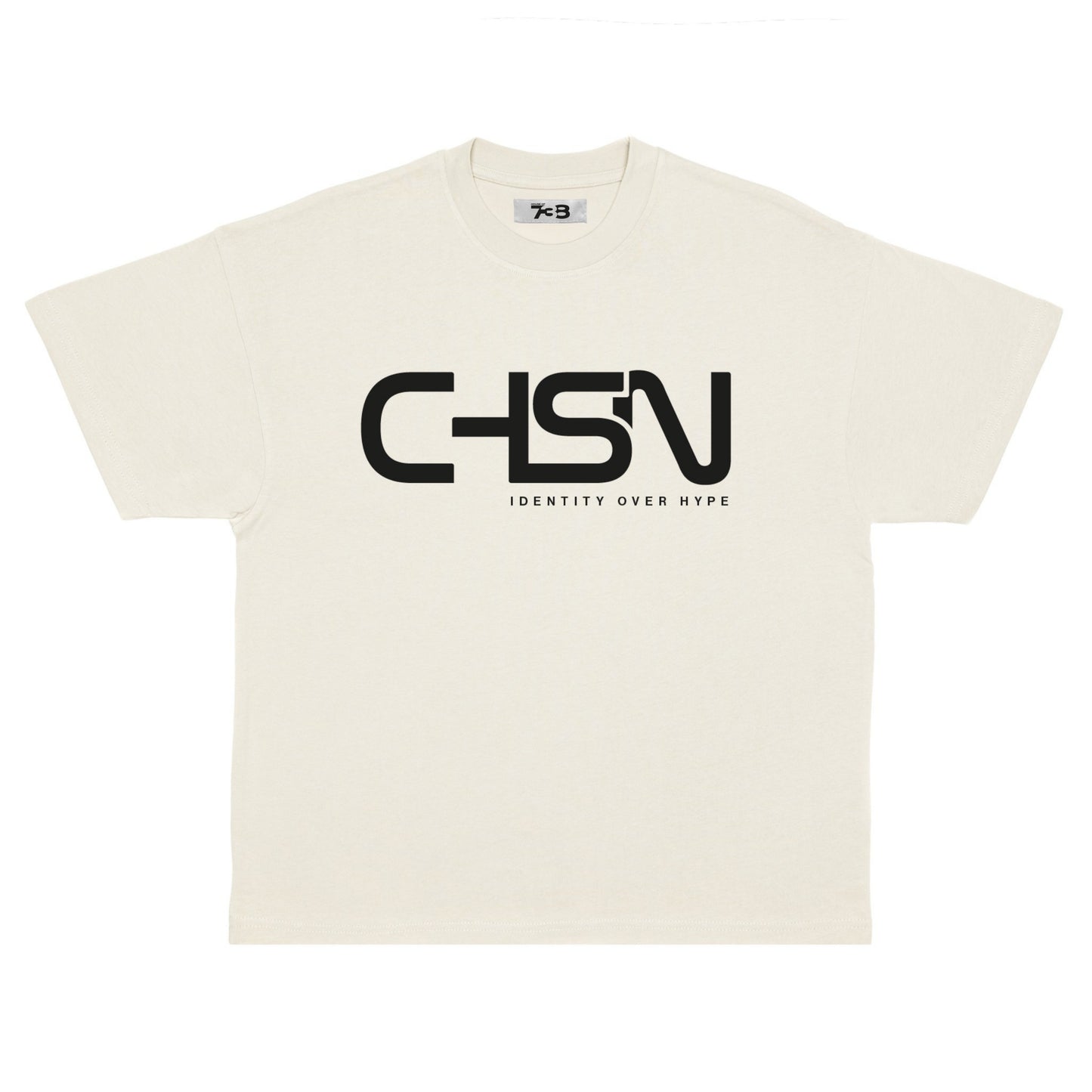 CHSN Lifestyle Super Heavyweight Oversized Premium Tee-Oatmeal