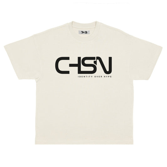 CHSN Lifestyle Super Heavyweight Oversized Premium Tee-Oatmeal