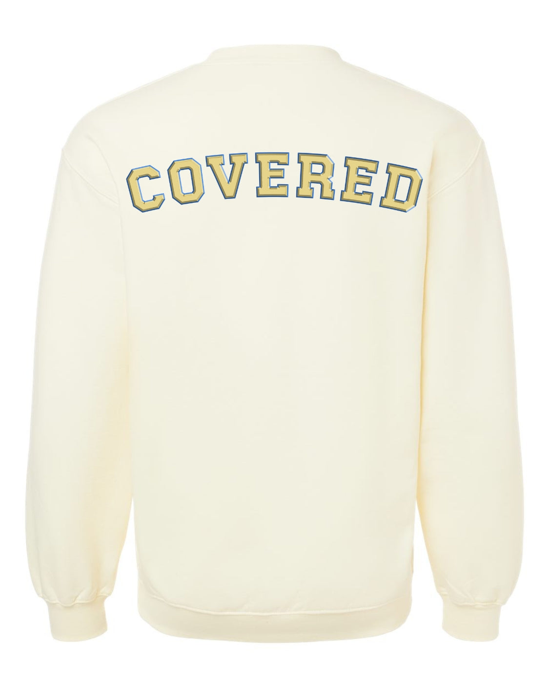 Classic OffWhite Sweatshirt With Sand Print