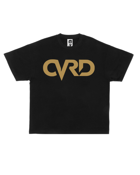 BLACK WITH BROWN PRINT