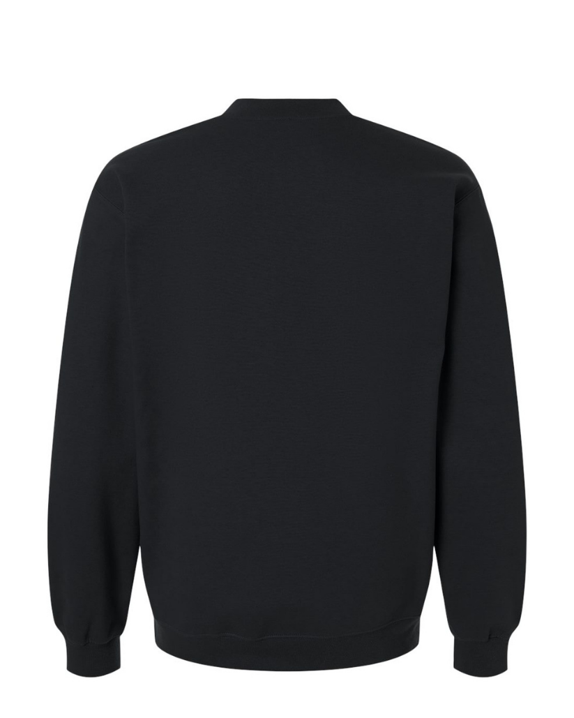 BLACK HALF ZIPPED SWEATER AND PENT WITH YELLOW PRINT