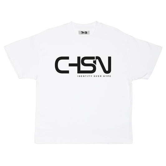 CHSN Lifestyle Super Heavyweight Oversized Premium Tee-White