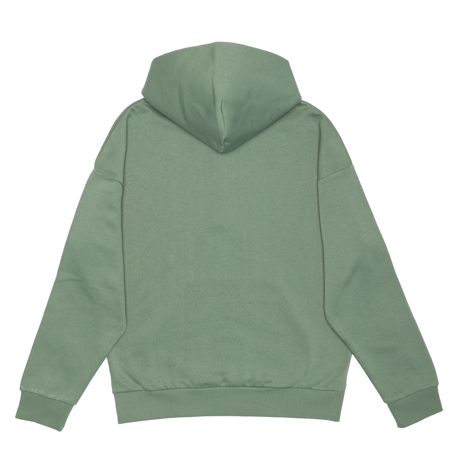 GREEN HOODIE WITH BLACK CHSN PRINT