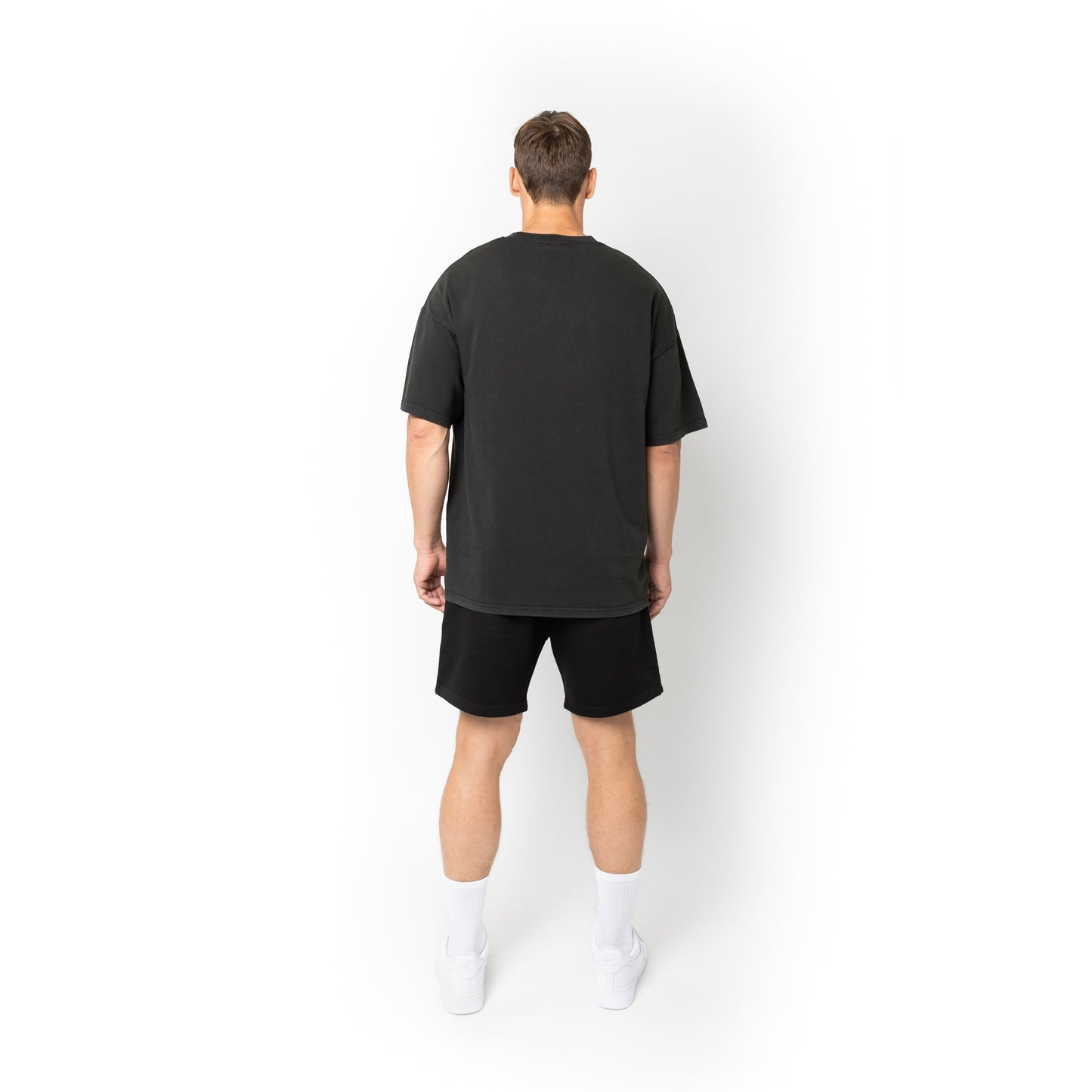 PREMIUM  SUPER HEAVY OVERSIZED GREY TEE - 738 Collections